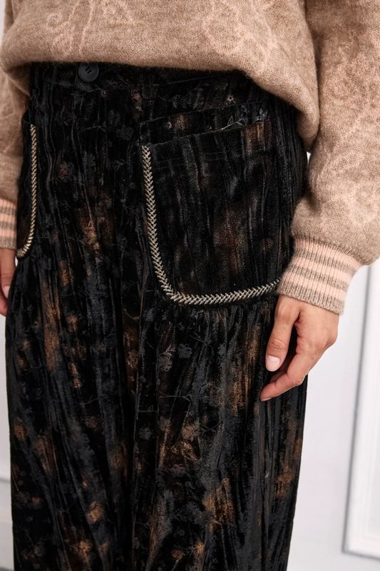 Pantalon Bombacho Terciopelo - Imagen 4