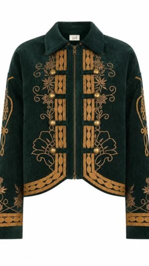 Chaqueta Terciopelo con Bordado