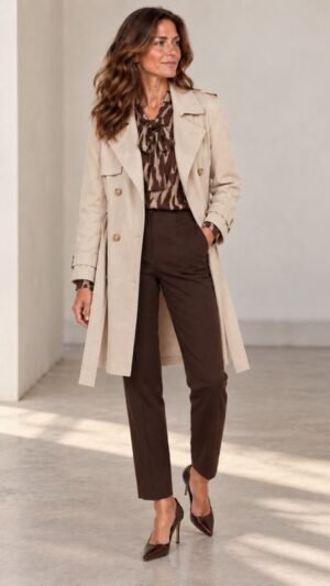 Trench Sanz Beige