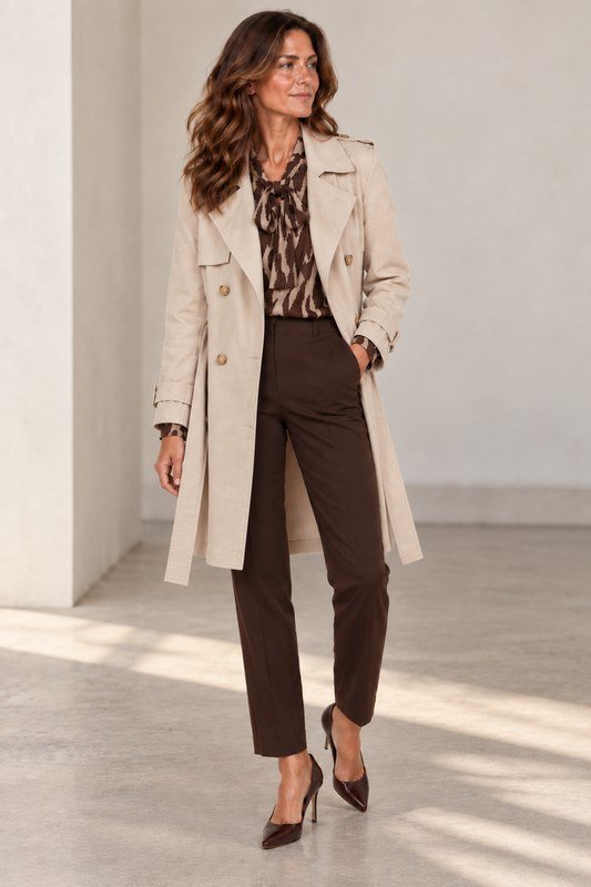 Trench Sanz Beige