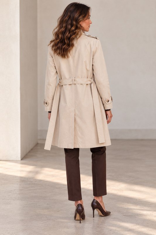 Trench Sanz Beige - Imagen 2