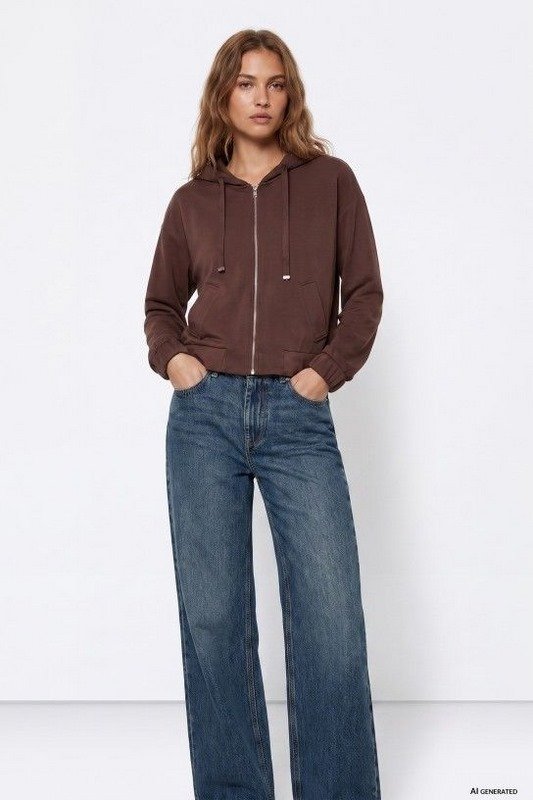 Chaqueta Casual Brown Pam - Imagen 3