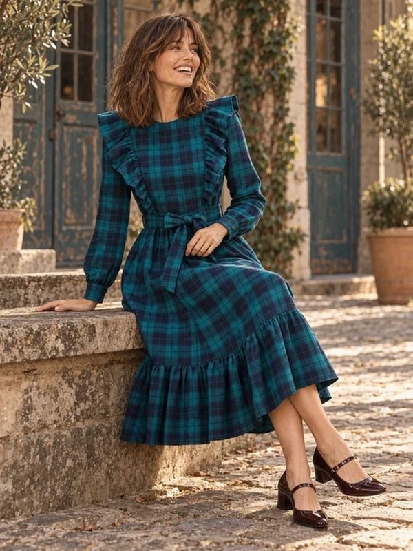 Vestido Tartan Gabrielle - Imagen 2
