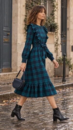 Vestido Tartan Gabrielle