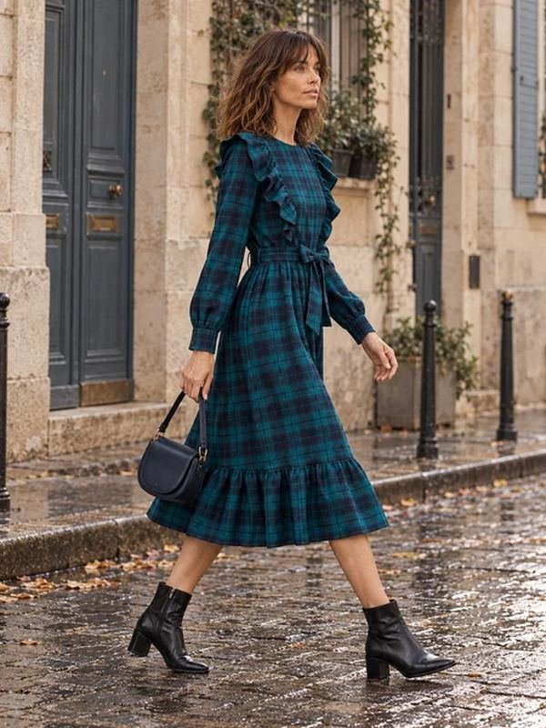 Vestido Tartan Gabrielle