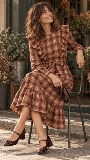Vestido Tartan Anais