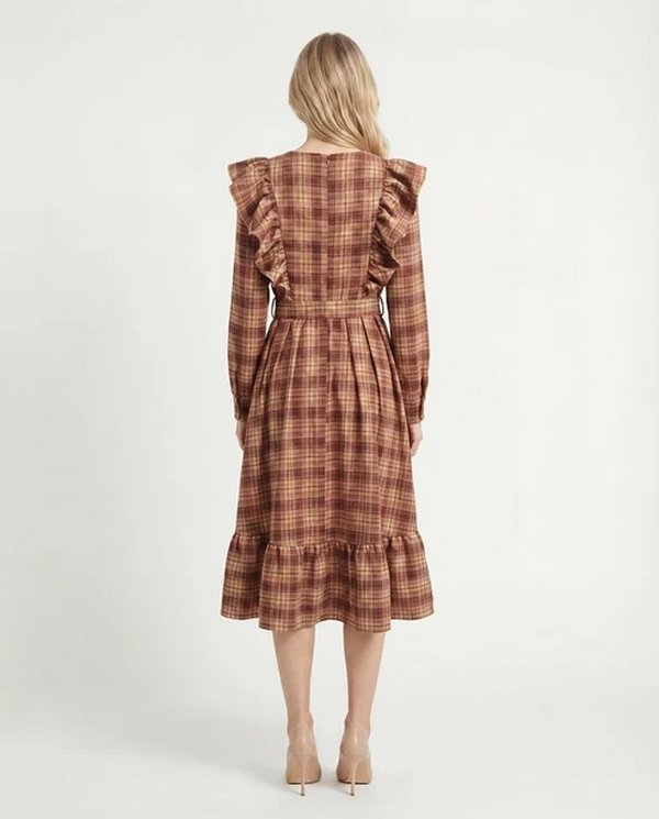 Vestido Tartan Anais - Imagen 4