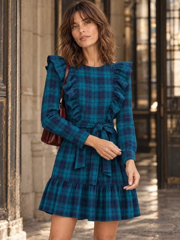 Vestido Tartan Louise - Imagen 3
