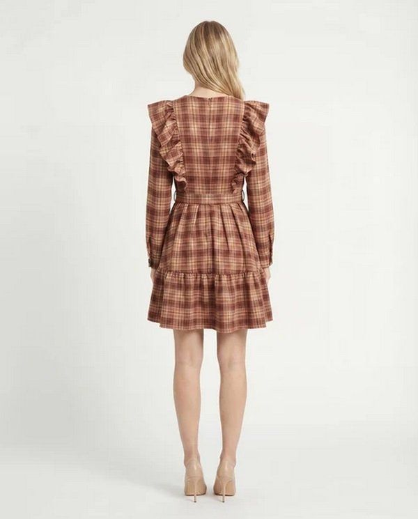Vestido Tartan Camille - Imagen 5