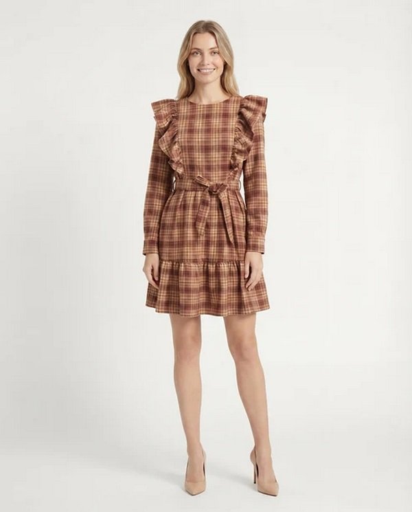 Vestido Tartan Camille - Imagen 4